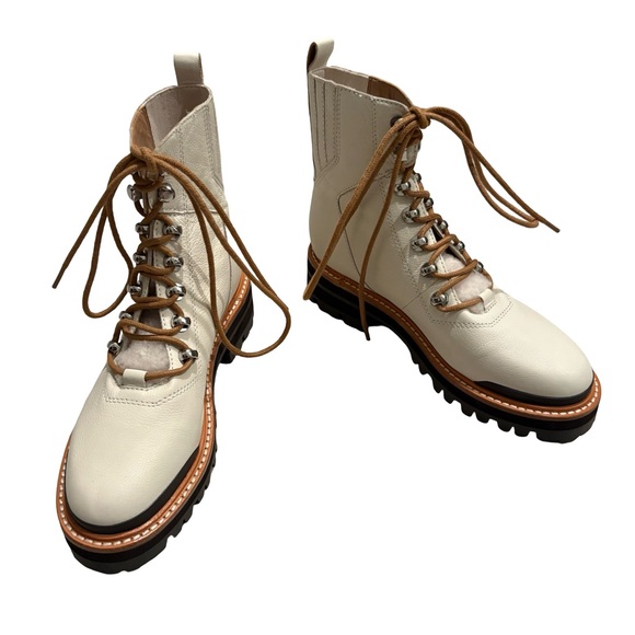 NWOT, Marc Fisher Izzie Lugsole Ankle Boot, Sz 5.5 (runs small) - Picture 3 of 14